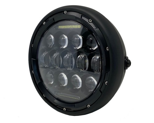 Faro proiettore led nero - , opaco