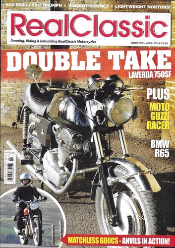 Real classic motorcycle - classic,